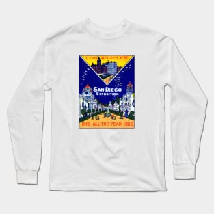 1915 Los Angeles at San Diego Expo Long Sleeve T-Shirt